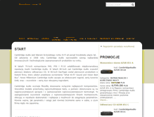 Tablet Screenshot of cambridgeaudio.com.pl